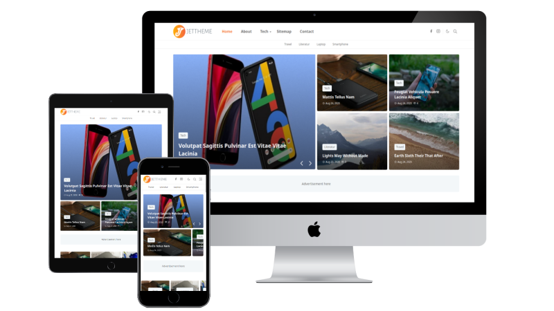 Jettheme Blogger Template Premium Version