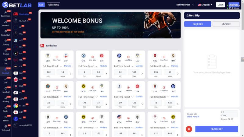 Betlab - Sports Betting Platform PHP Script (orginal)