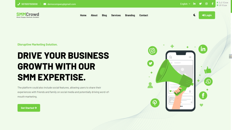 Smm pannel PHP Script 01
