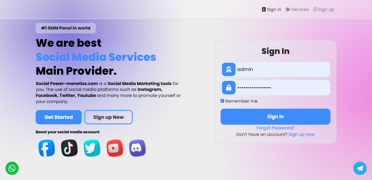 Best smm Pannel Script