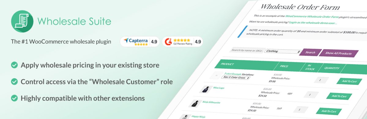 WooCommerce Wholesale Prices Premium Latest Plugin Download (Lifetime)