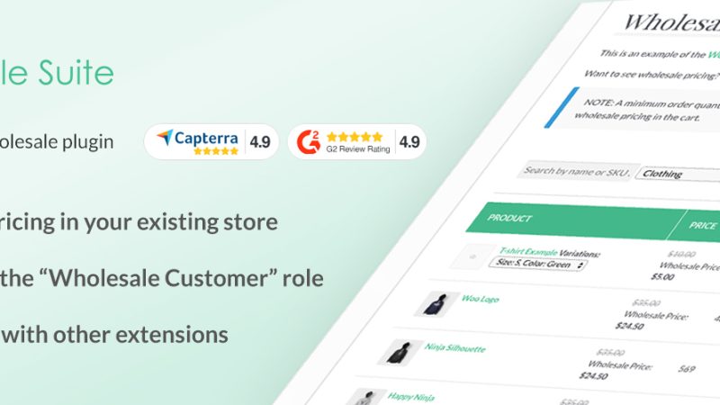 WooCommerce Wholesale Prices Premium Latest Plugin Download (Lifetime)